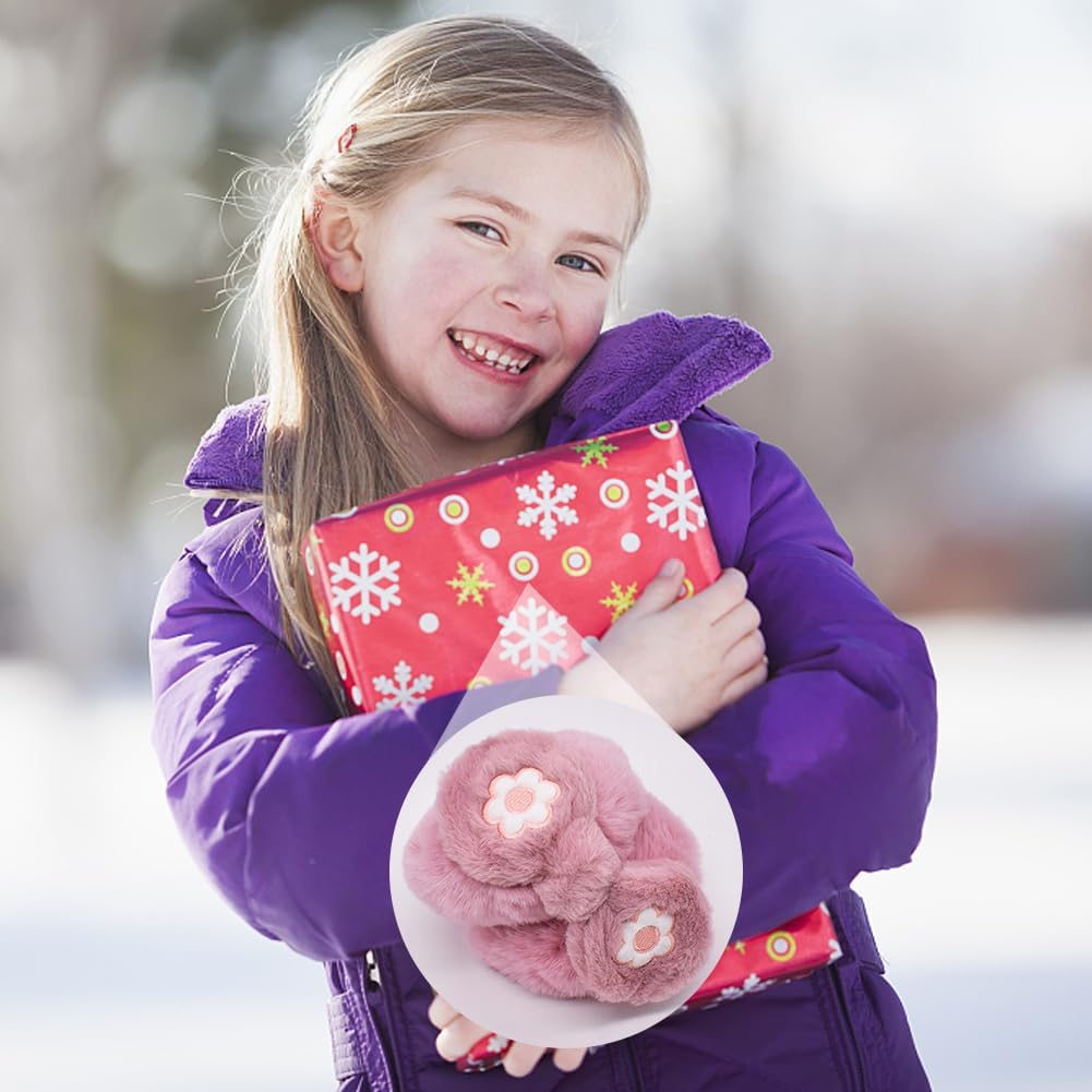 Cache-oreilles en Peluche Cache-oreilles Chaudes d'Hiver Cache d'Oreilles de Lapin