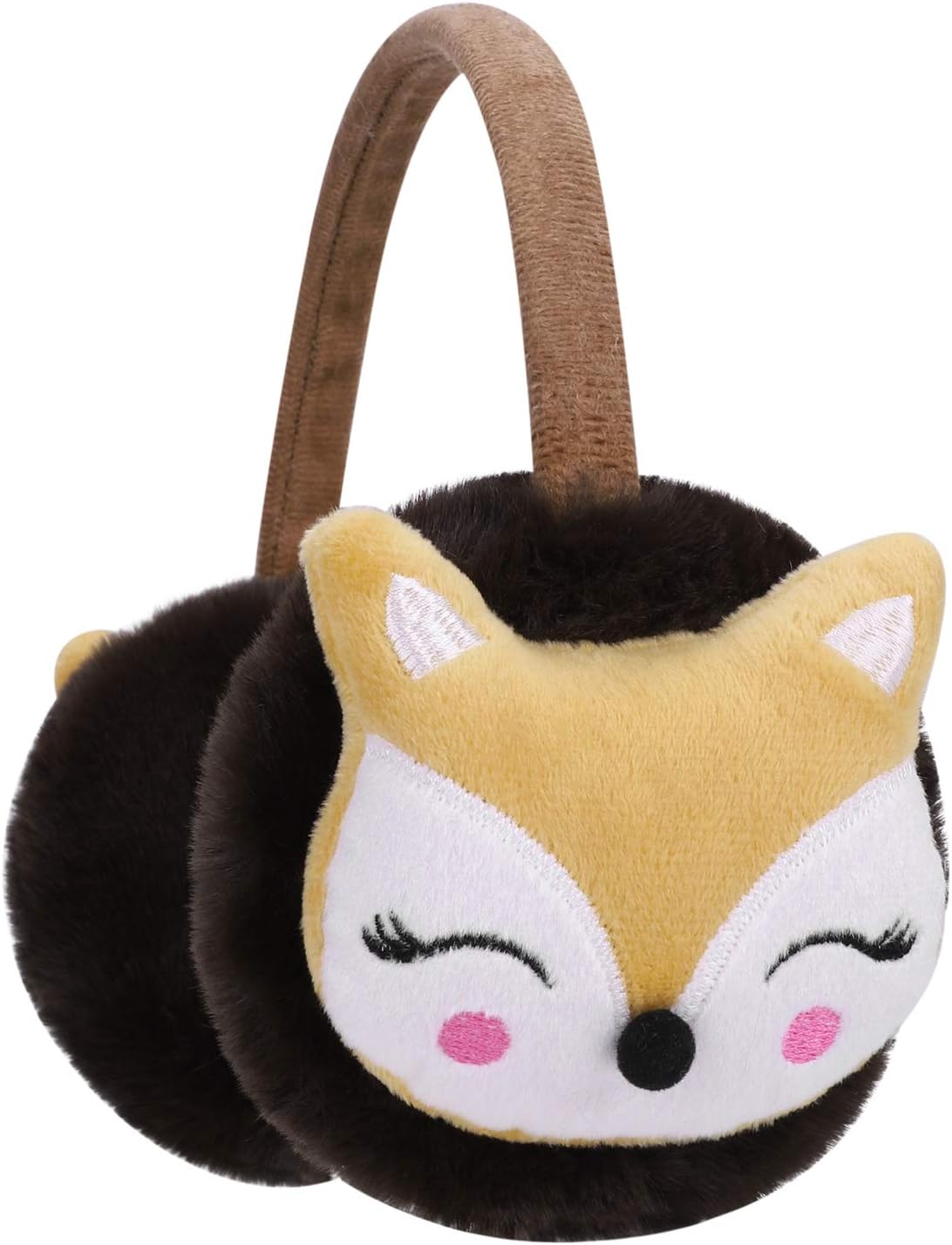 Cache oreille enfant fille – Peluche renard