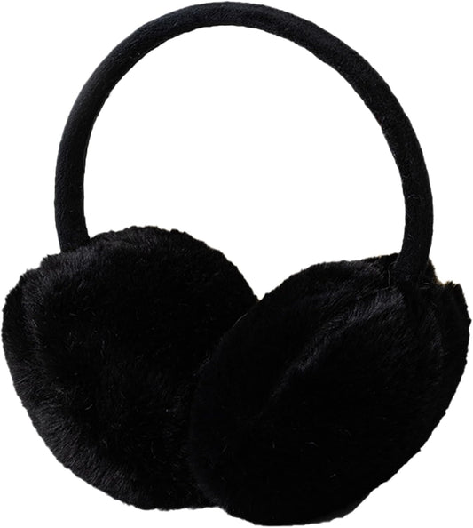 Cache oreille femme noir