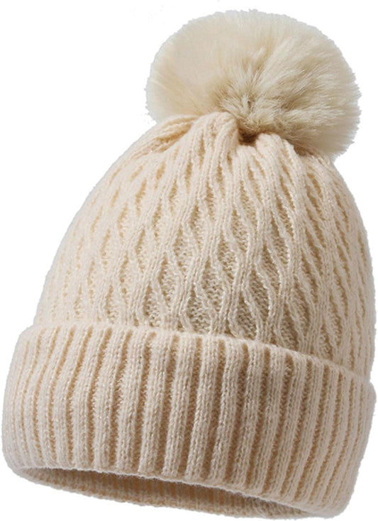 bonnet beige femme