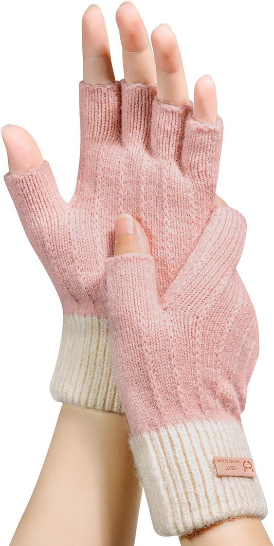 mitaines roses femmes