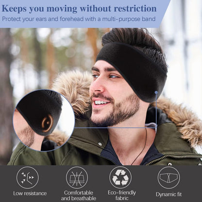 Bandeau cache oreille homme sport
