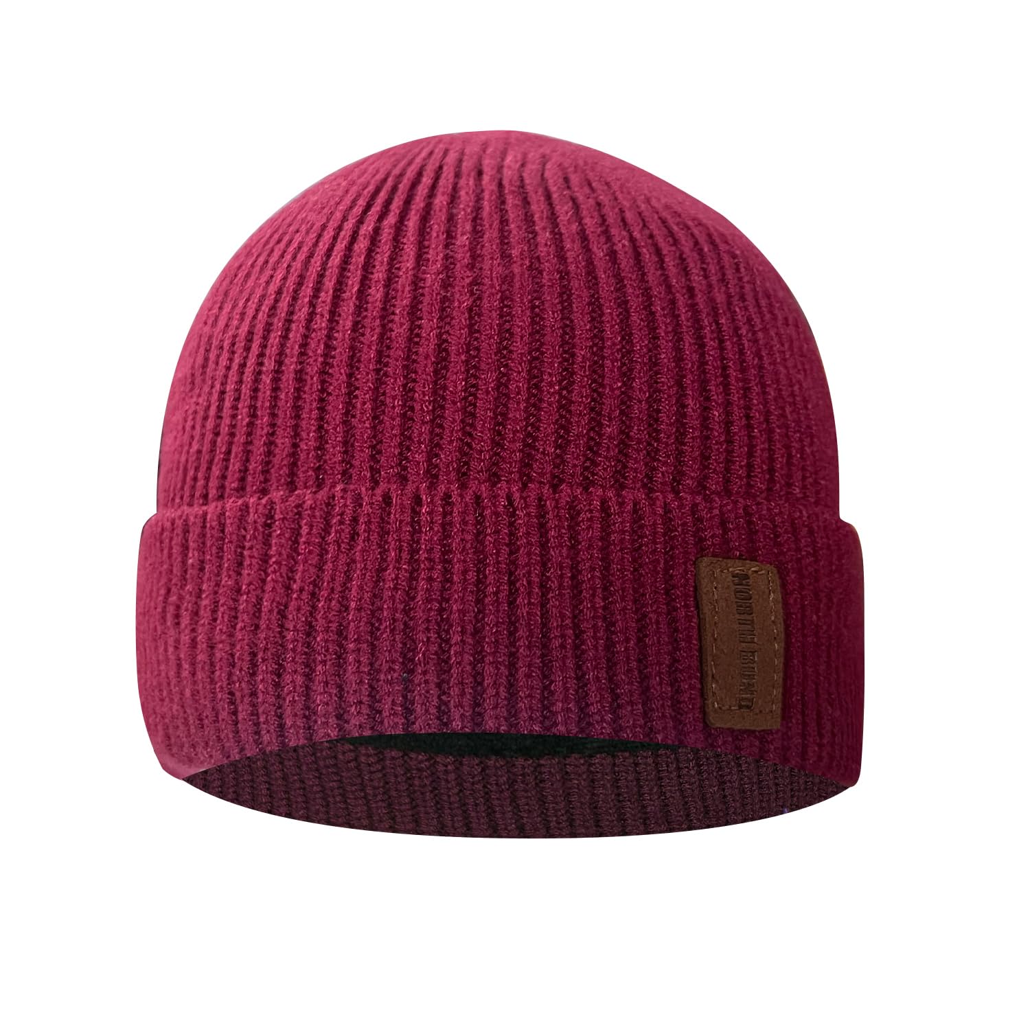 Bonnet Laine Homme – Tricot Extensible Hiver bordeau