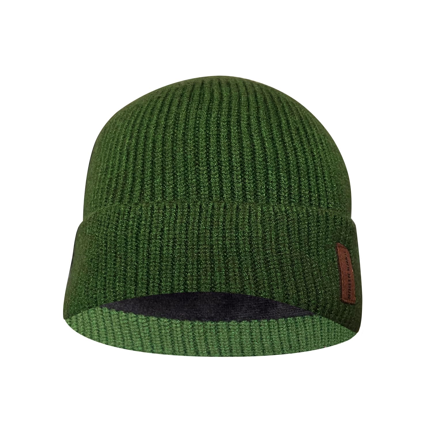 Bonnet Laine Homme – Tricot Extensible Hiver vert