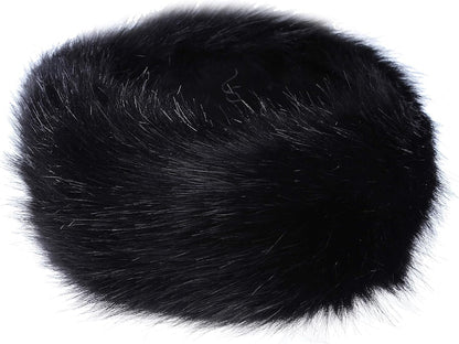 Bonnet chapka femme noir