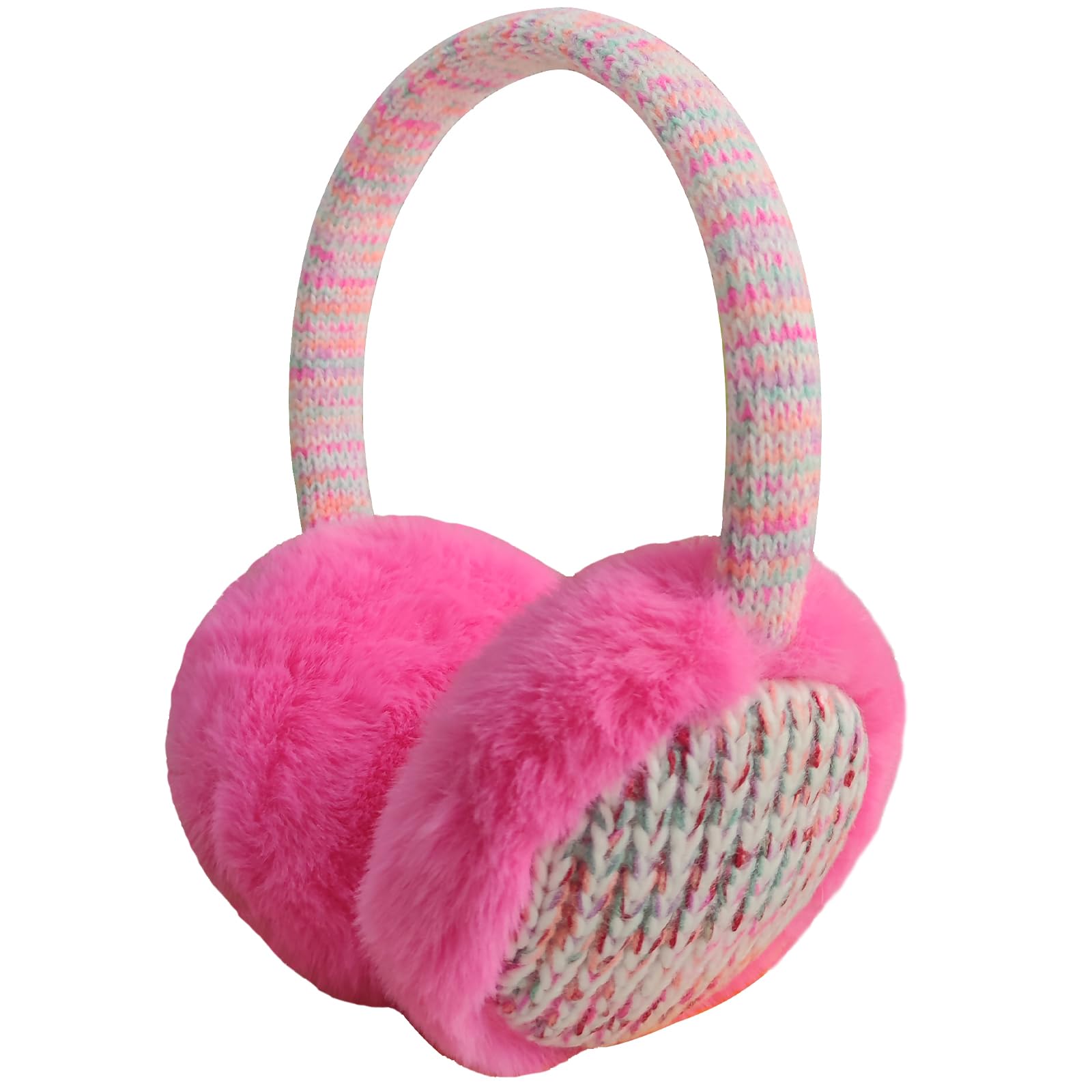Cache-oreilles pour filles et femmes - En peluche moelleuse 
