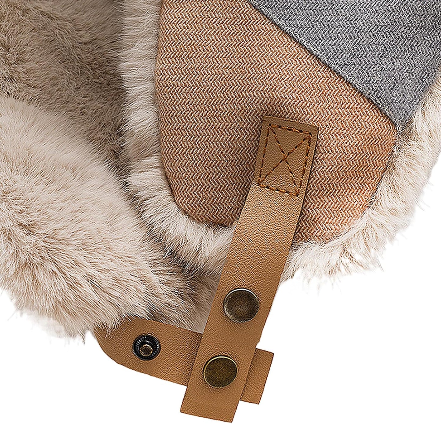 Chapka   Femme Homme Chapeau Trappeur d'hiver