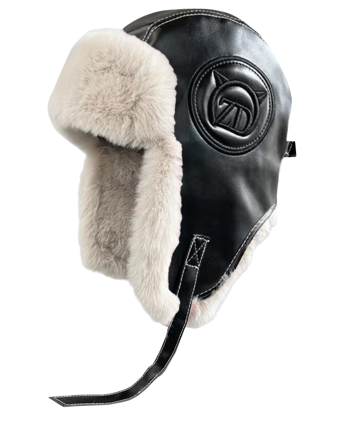 Chapka noir aviateur