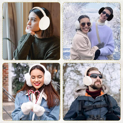 Cache-oreilles d'hiver pour femme