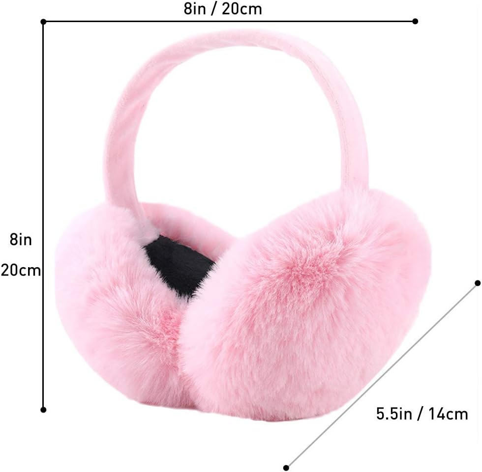 cache oreille hiver rose protection anti vent