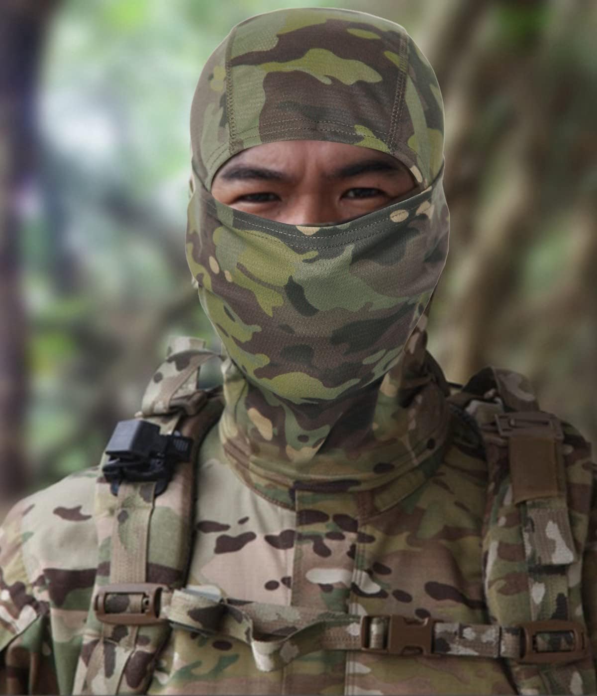 cagoule camouflage hiver